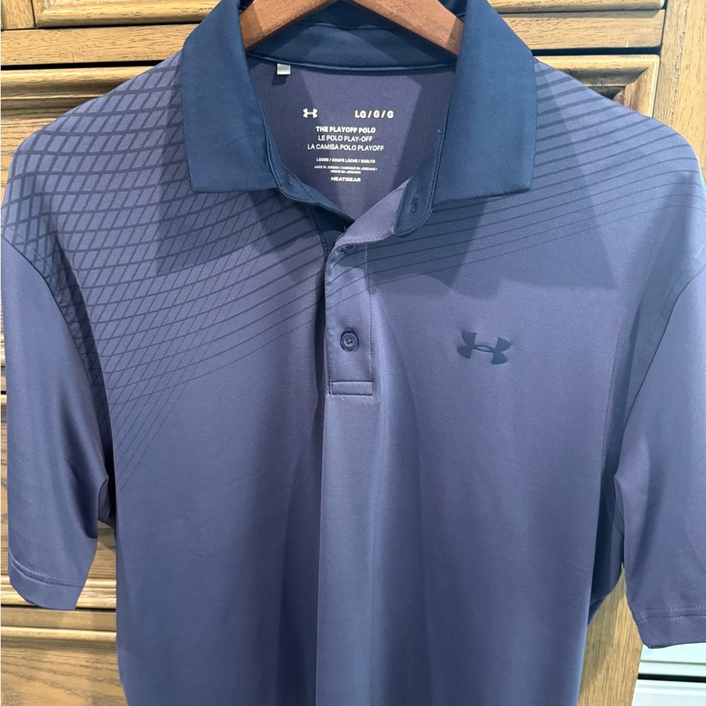 Under Armour Men’s Polo/Golf Shirt. Size L
